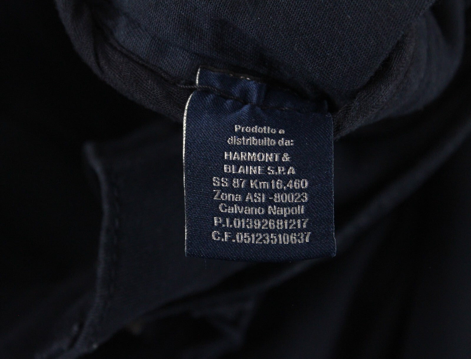 Harmont & Blaine Mens Pants IT56 Navy Cotton  Stretch Classic Zip-Fly