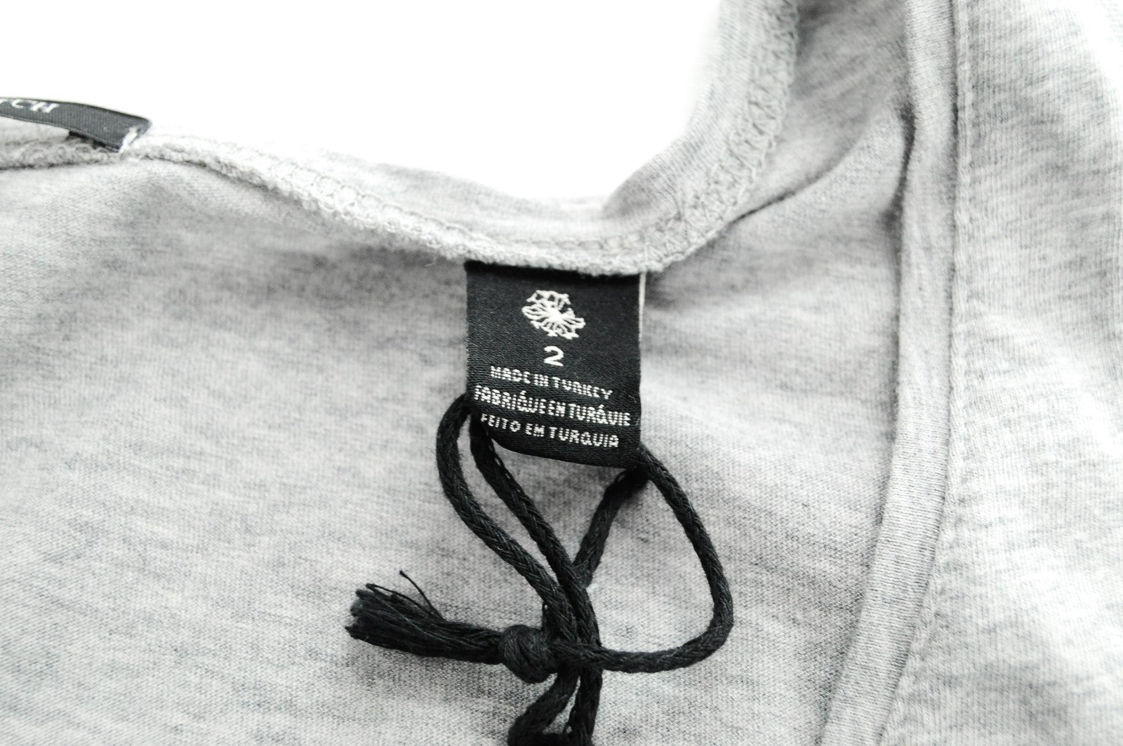 MAISON SCOTCH Tank Top Womens's M Grey Cotton Sleeveless Round Neck  Shirt