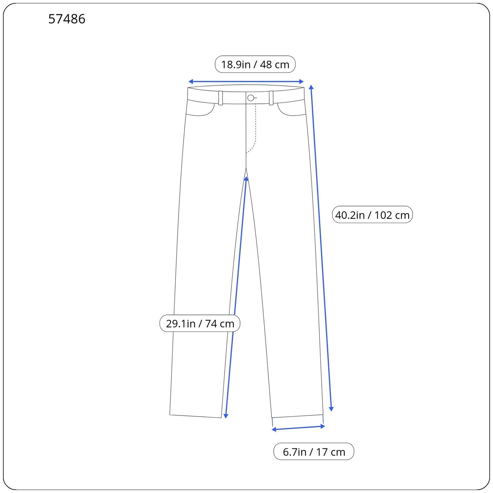 REPLAY Trousers Mens W34/L30 Blue Cotton Stretch Corduroy Regular