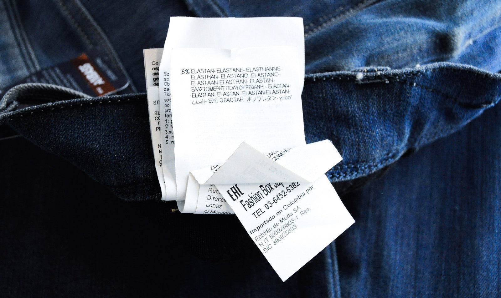 REPLAY Anbass vyriški ploni džinsai W30 L32 mėlyni, skalbtos tamprios medvilnės, 5 kišenės 