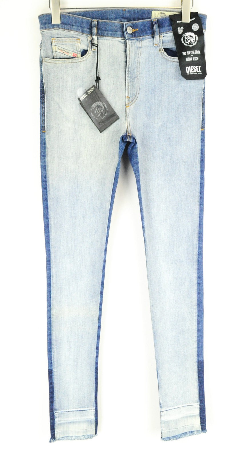 DIESEL D-Istort-SP 085AU Skinny Mens Jeans W29 L32 Blue Stretch Cotton