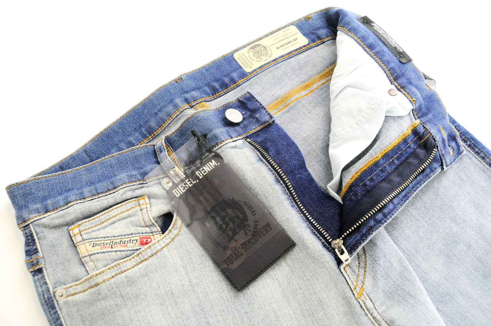 DIESEL D-Istort-SP 085AU Skinny Mens Jeans W29 L32 Blue Stretch Cotton