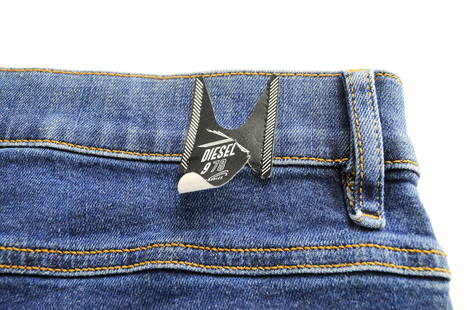 DIESEL D-Istort-SP 085AU Skinny Mens Jeans W29 L32 Blue Stretch Cotton