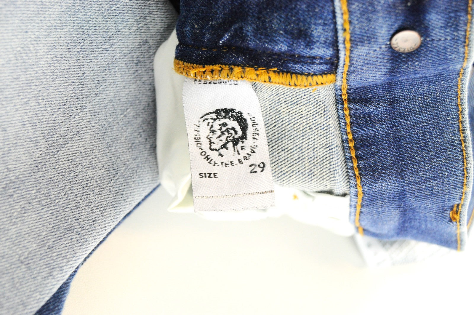 DIESEL D-Istort-SP 085AU Skinny Mens Jeans W29 L32 Blue Stretch Cotton