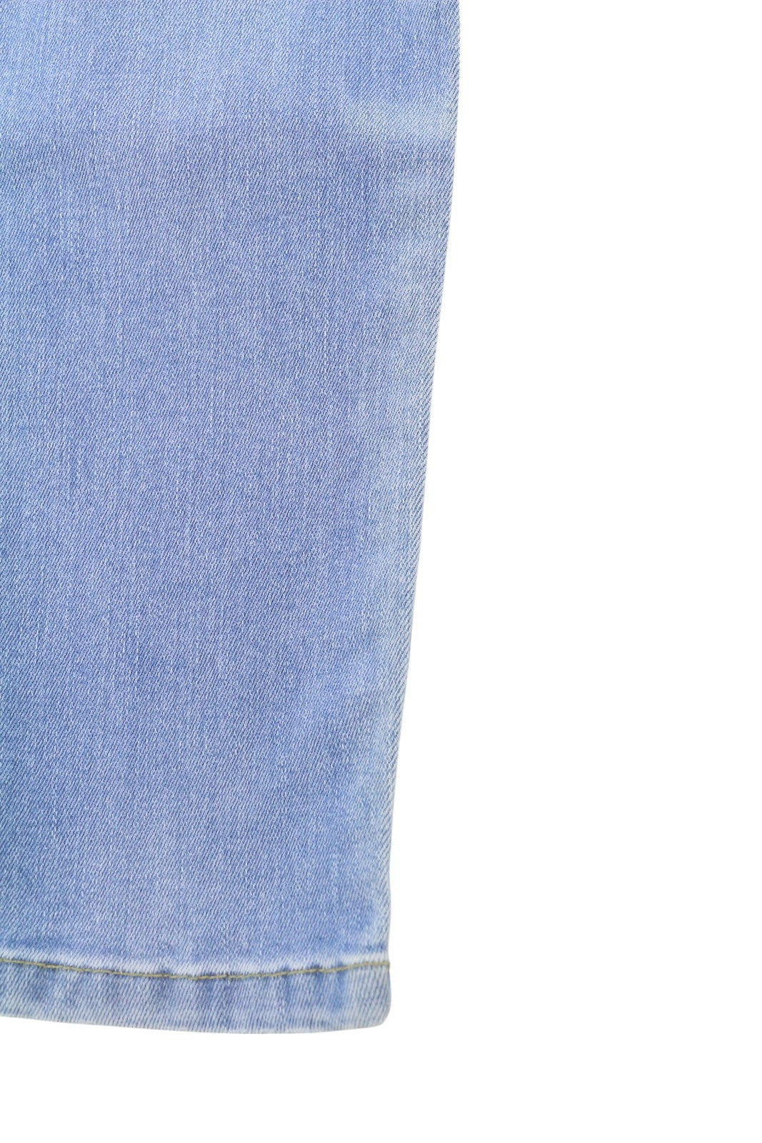 LIU JO Evita Women Jeans W28 Skinny Fit Washed Denim Blue Ripped Distress Logo