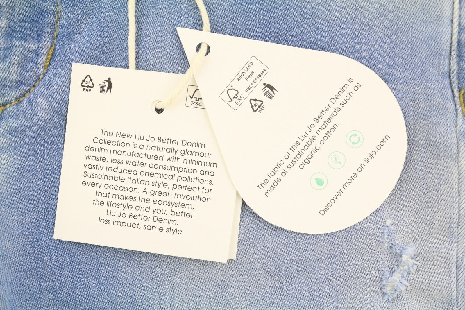 LIU JO Evita Women Jeans W28 Skinny Fit Washed Denim Blue Ripped Distress Logo