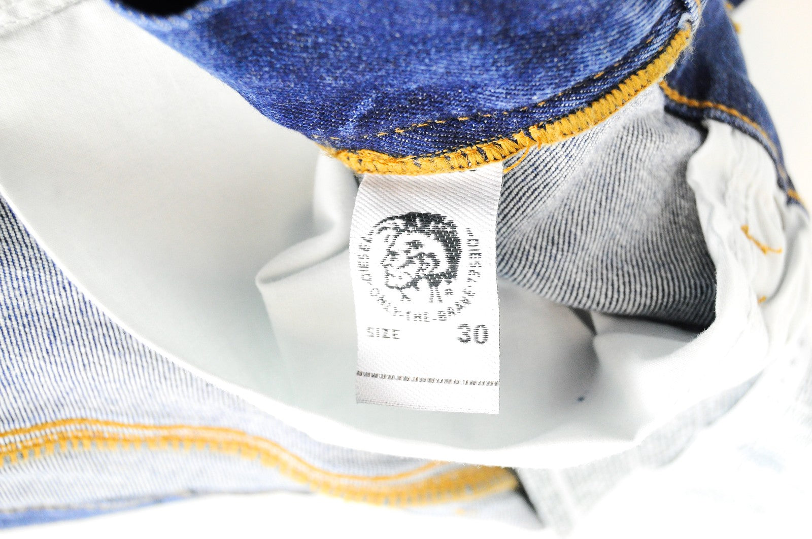 DIESEL D-Istort-SP 085AU W30 L32 vyriški itin aptempti džinsai, mėlyni, tamprūs medvilniniai 