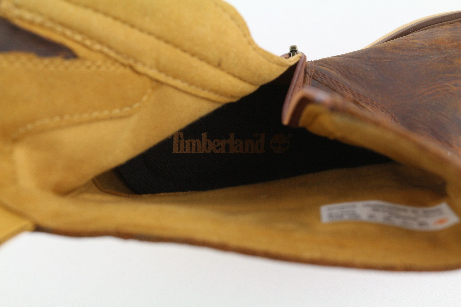 TIMBERLAND A25BV moteriški aulinukai, rudi, odiniai, 39/40 dydžio, su kulniuku, sendinto stiliaus, vidutinio aukščio. 