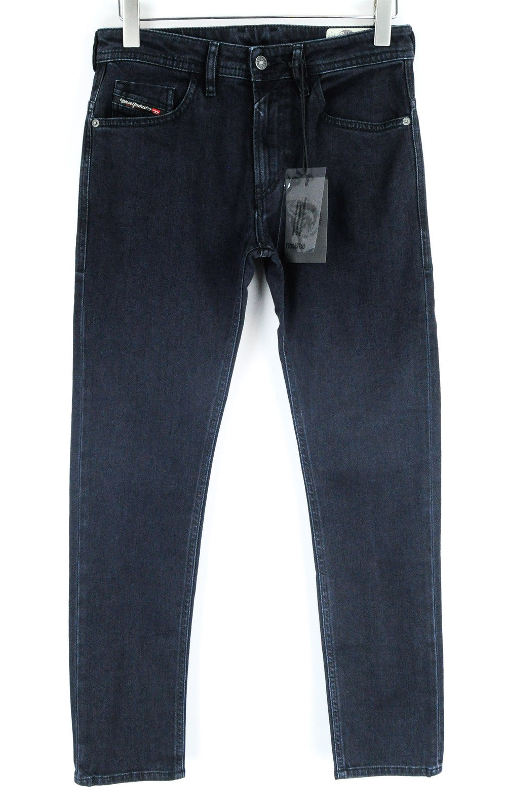 DIESEL Thommer 084NK vyriški džinsai W28 L30 Slim Skinny Blue Cotton Stretch 