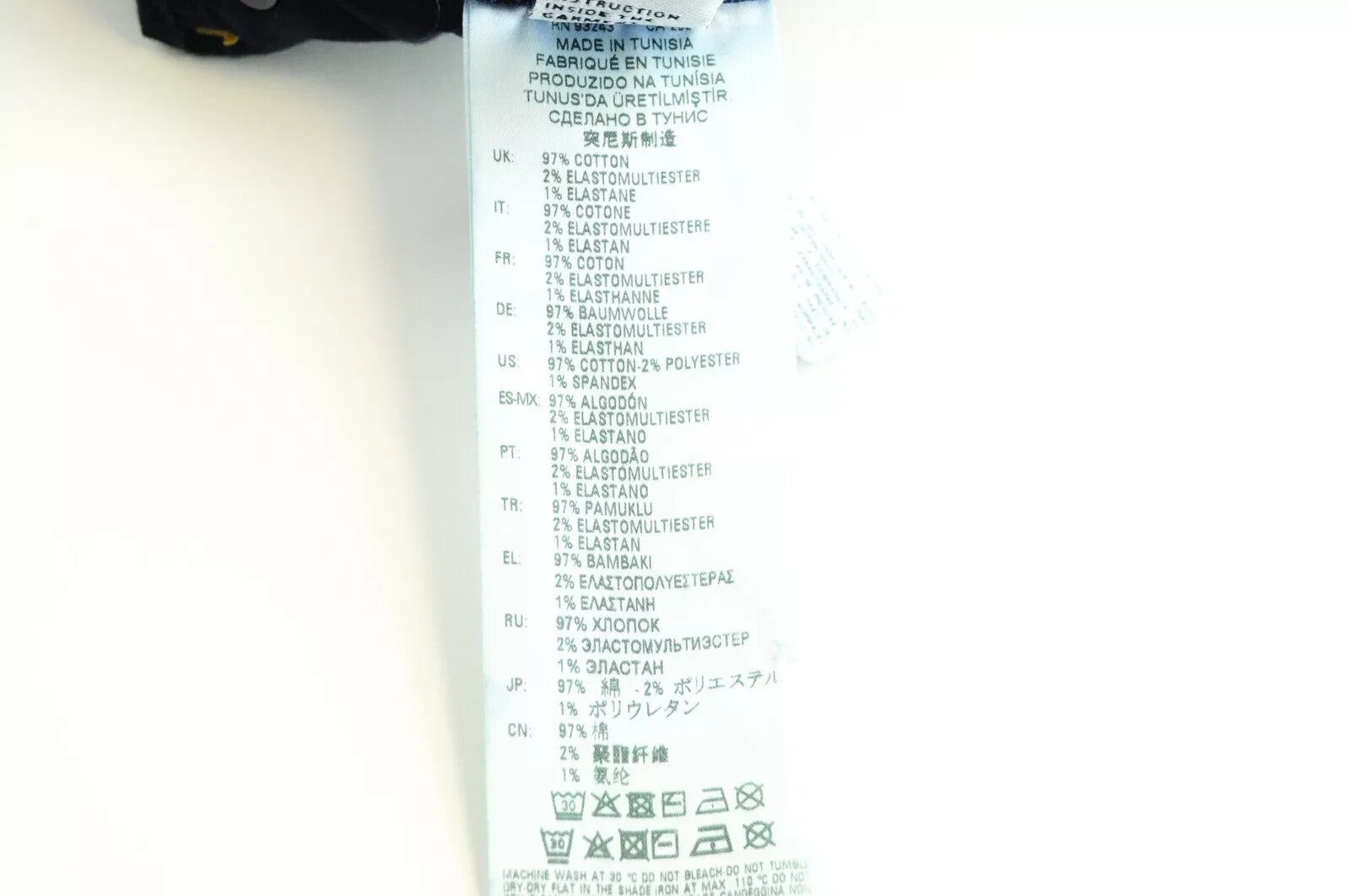 DIESEL Thommer 0870F W27 L32 vyriški džinsai, ploni, siauri mėlyni, 5 kišenių elastingi 