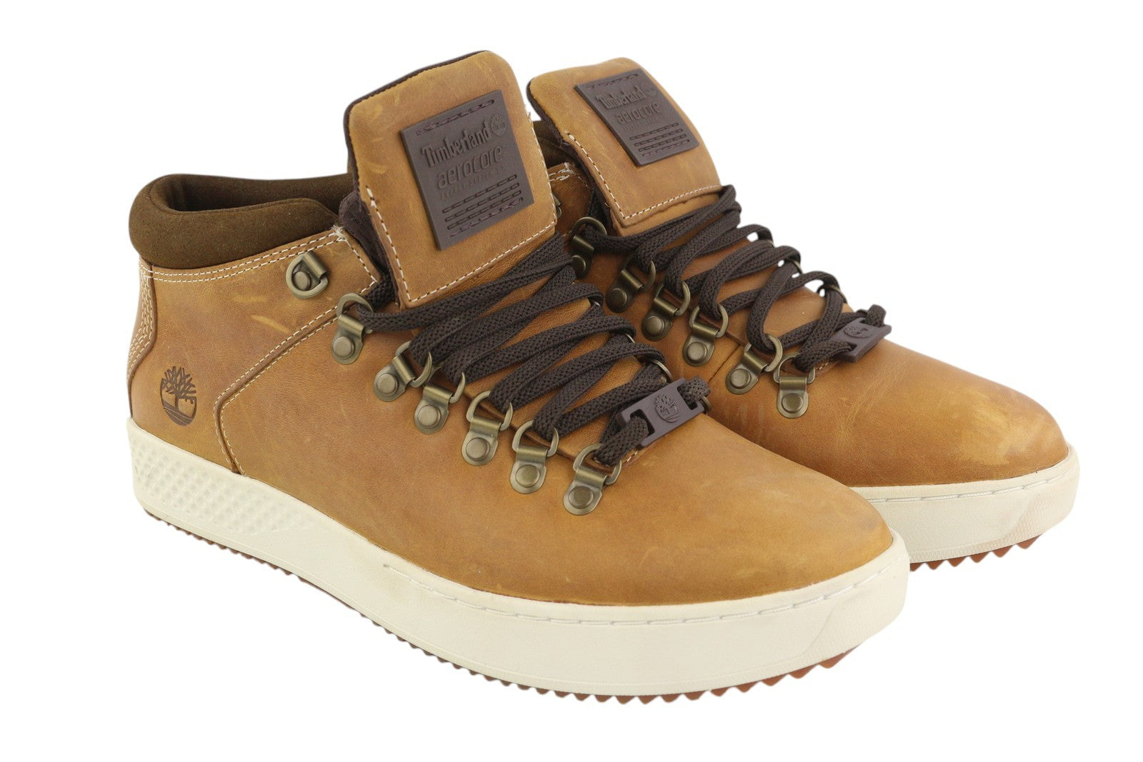 TIMBERLAND A1S6B vyriški batai EU41/42 odiniai sendinto stiliaus „Aerocore Energy System“ 