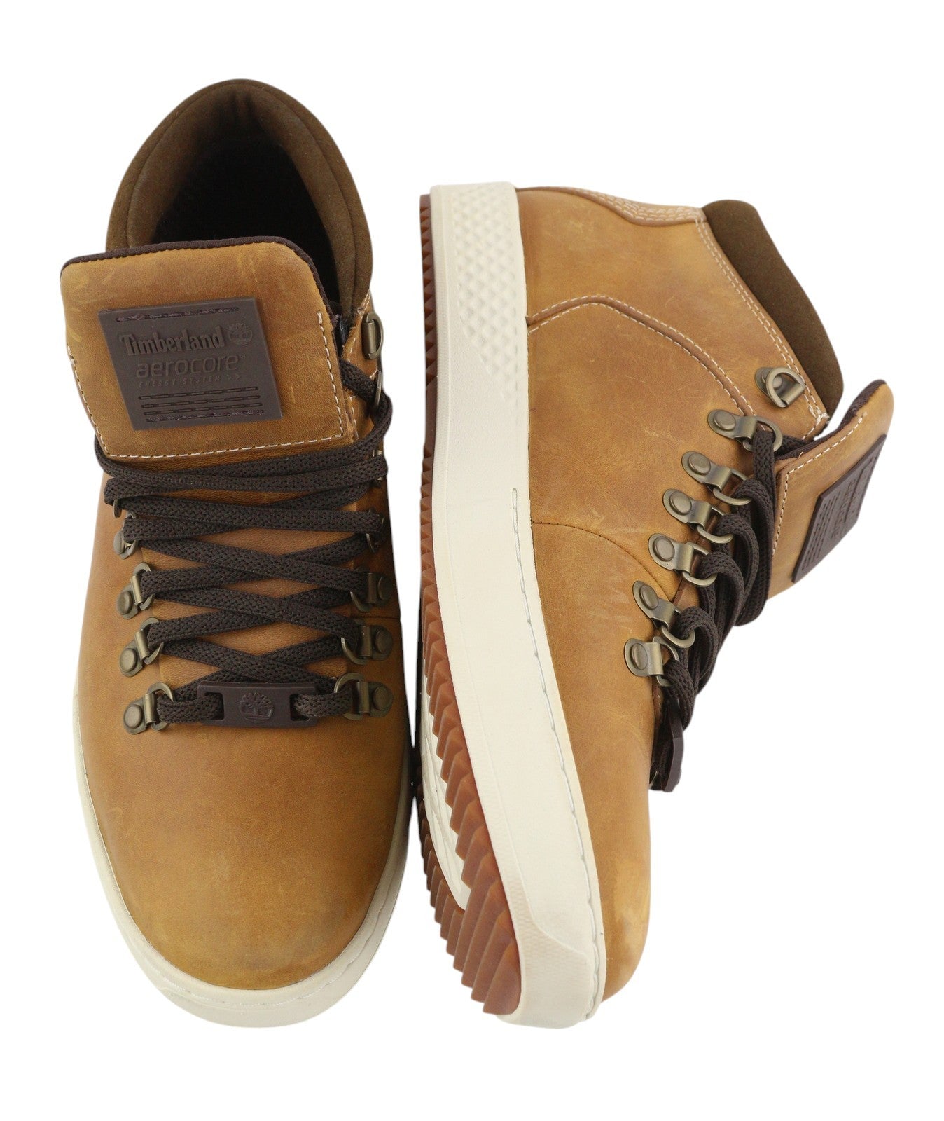 TIMBERLAND A1S6B vyriški batai EU41/42 odiniai sendinto stiliaus „Aerocore Energy System“ 