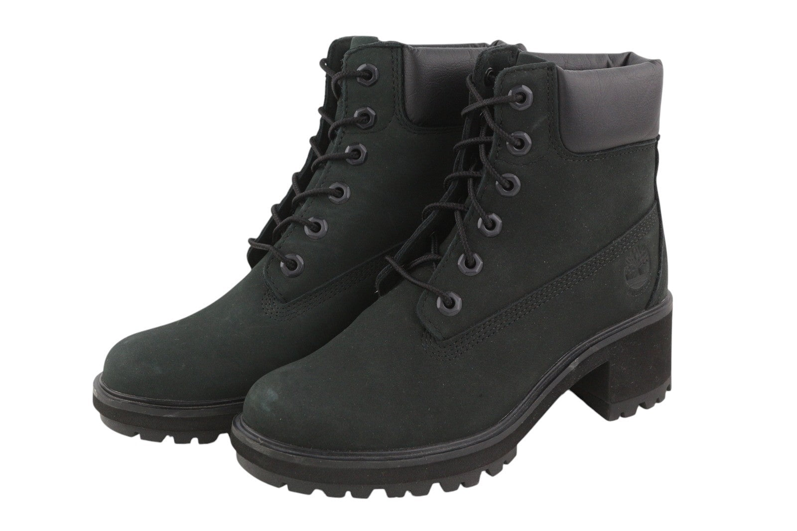 TIMBERLAND A25C4 moteriški aulinukai EU37/38 juodi odiniai vandeniui atsparūs palaidinės su kulnu 