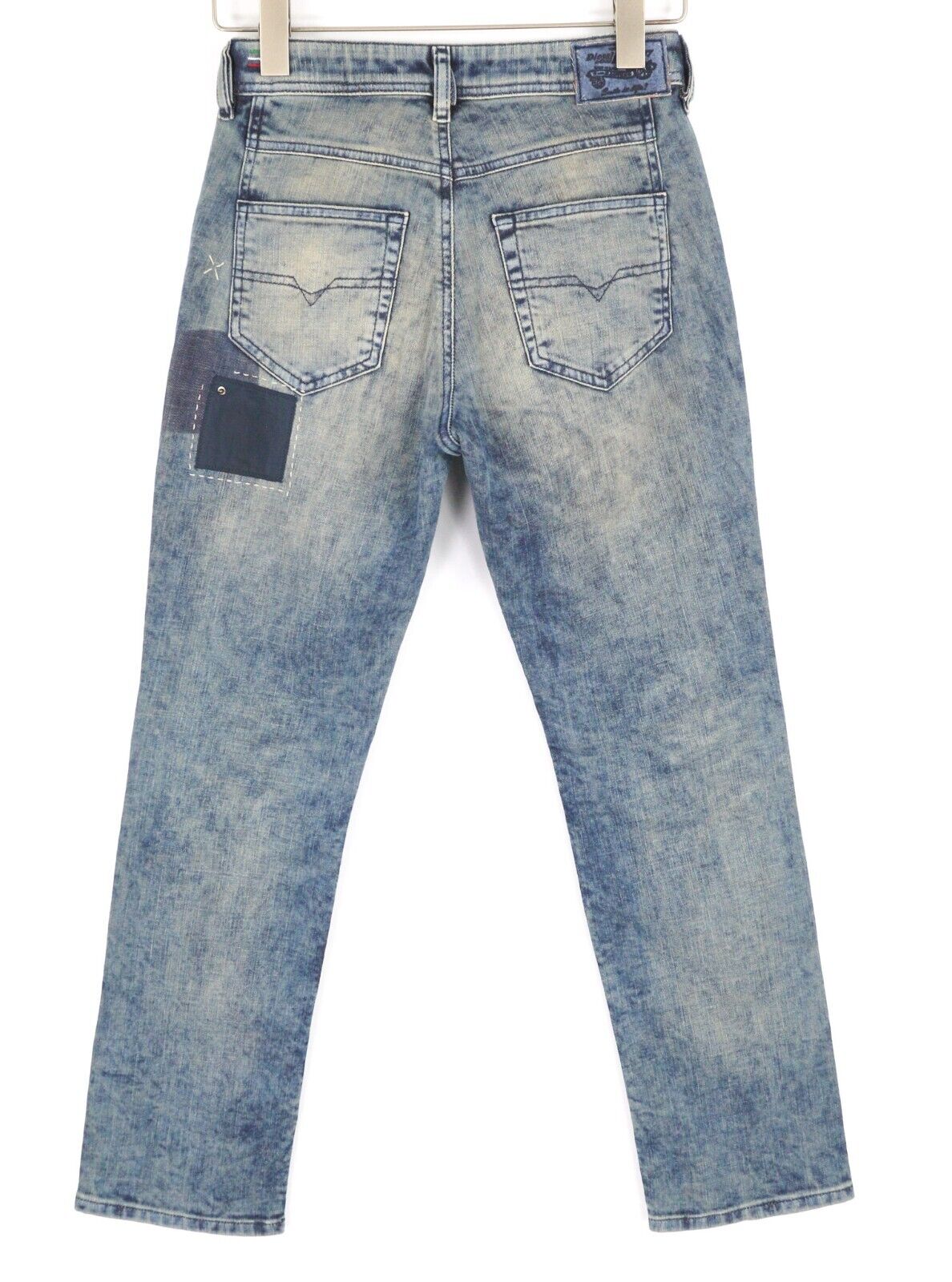 DIESEL Reen 0855T Women Jeans W23/L30 Limited edition Straight Regular Patches