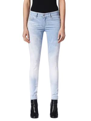 DIESEL Slandy 084TG Women Jeans W27/L32 Super Slim Skinny Regular Waist RRP€155