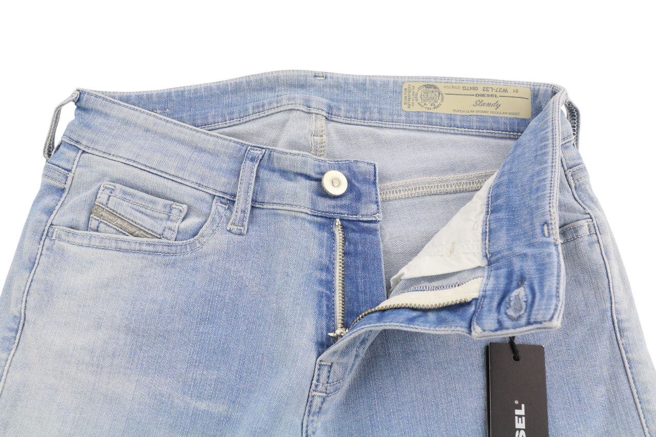 DIESEL Slandy 084TG Women Jeans W27/L32 Super Slim Skinny Regular Waist RRP€155