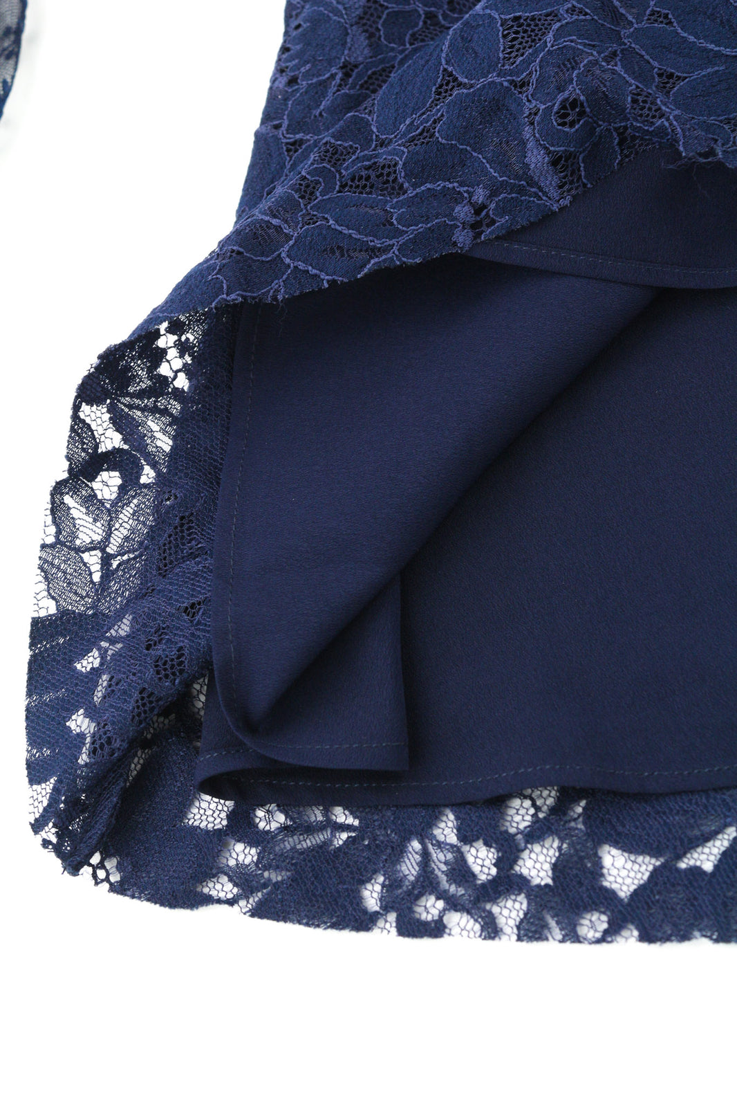 SANDRO moteriška suknelė 40 tamsiai mėlyna ilgomis rankovėmis, pamušalu, suvarstoma nugara, užtrauktuku. 