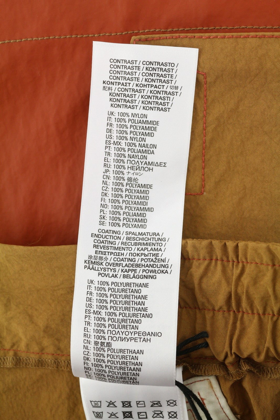 DIESEL P-Glary vyriški šortai W32 Cargo rudi, su elastingu juosmeniu ir keliomis kišenėmis, rekomenduojama kaina – 175 € 