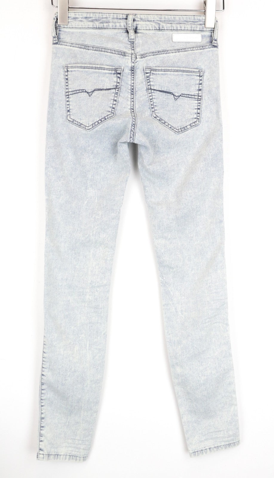 DIESEL Doris-Ne 0672C W24 Light Blue Super Slim Skinny Jogg Jeans Women's