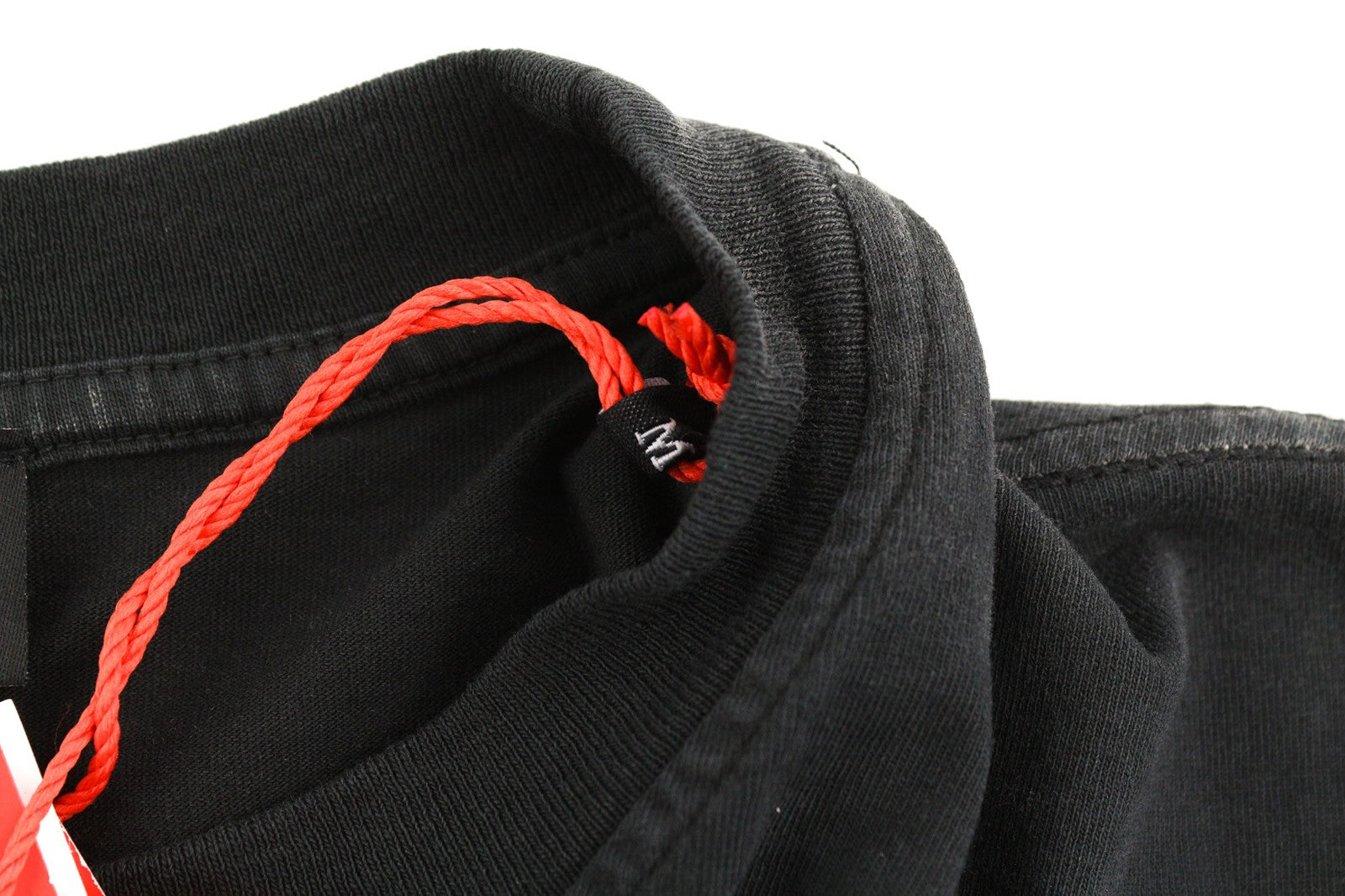 DIESEL T-Diegor-E22 Mens T-Shirt M Black Washed Short Sleeve Tricot RRP€100