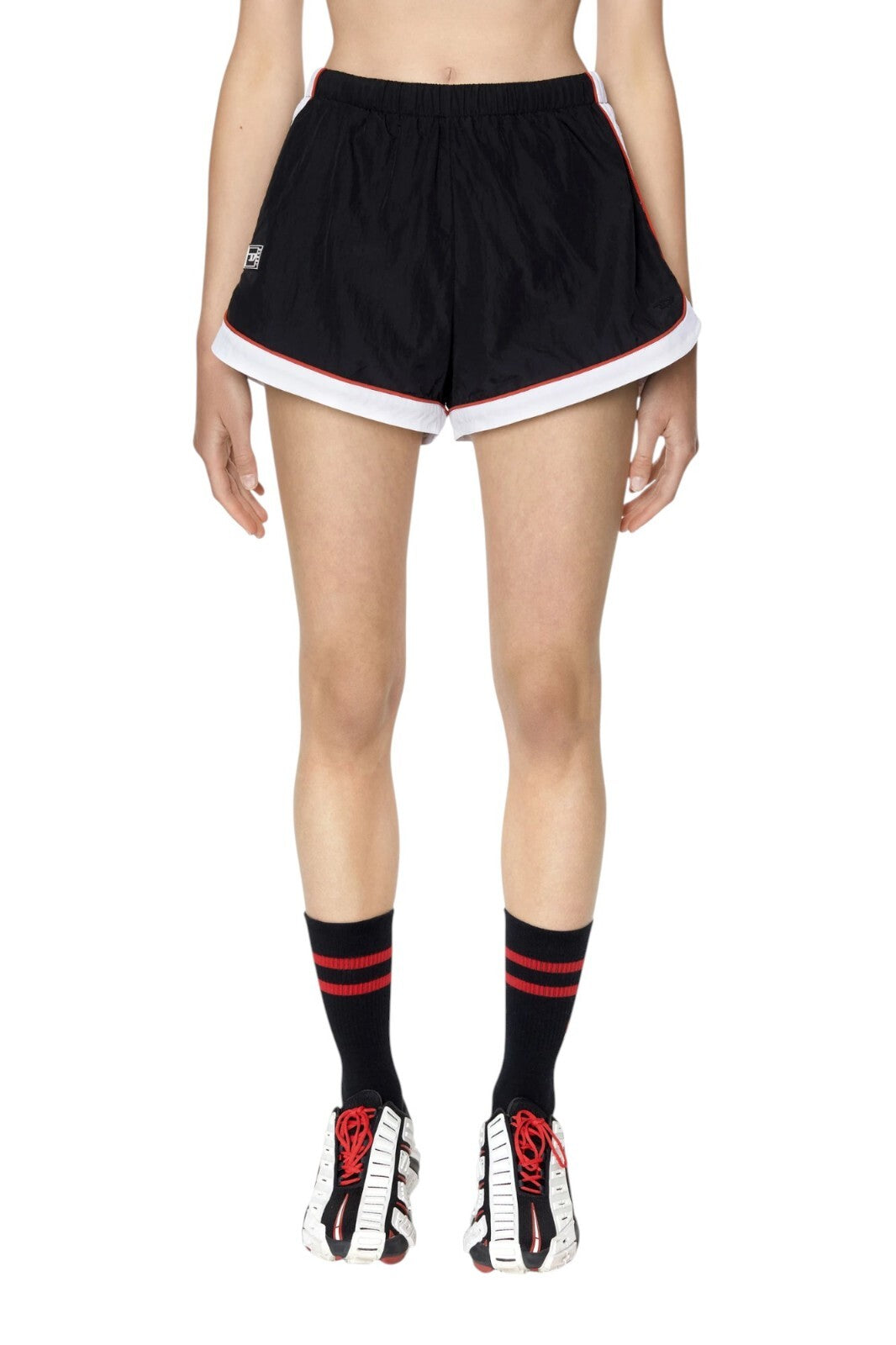 DIESEL Awwb-Eicy-Wt 12 moteriški šortai L, juodi, su elastingu juosmeniu, pamušalu. RMK 90 €. 