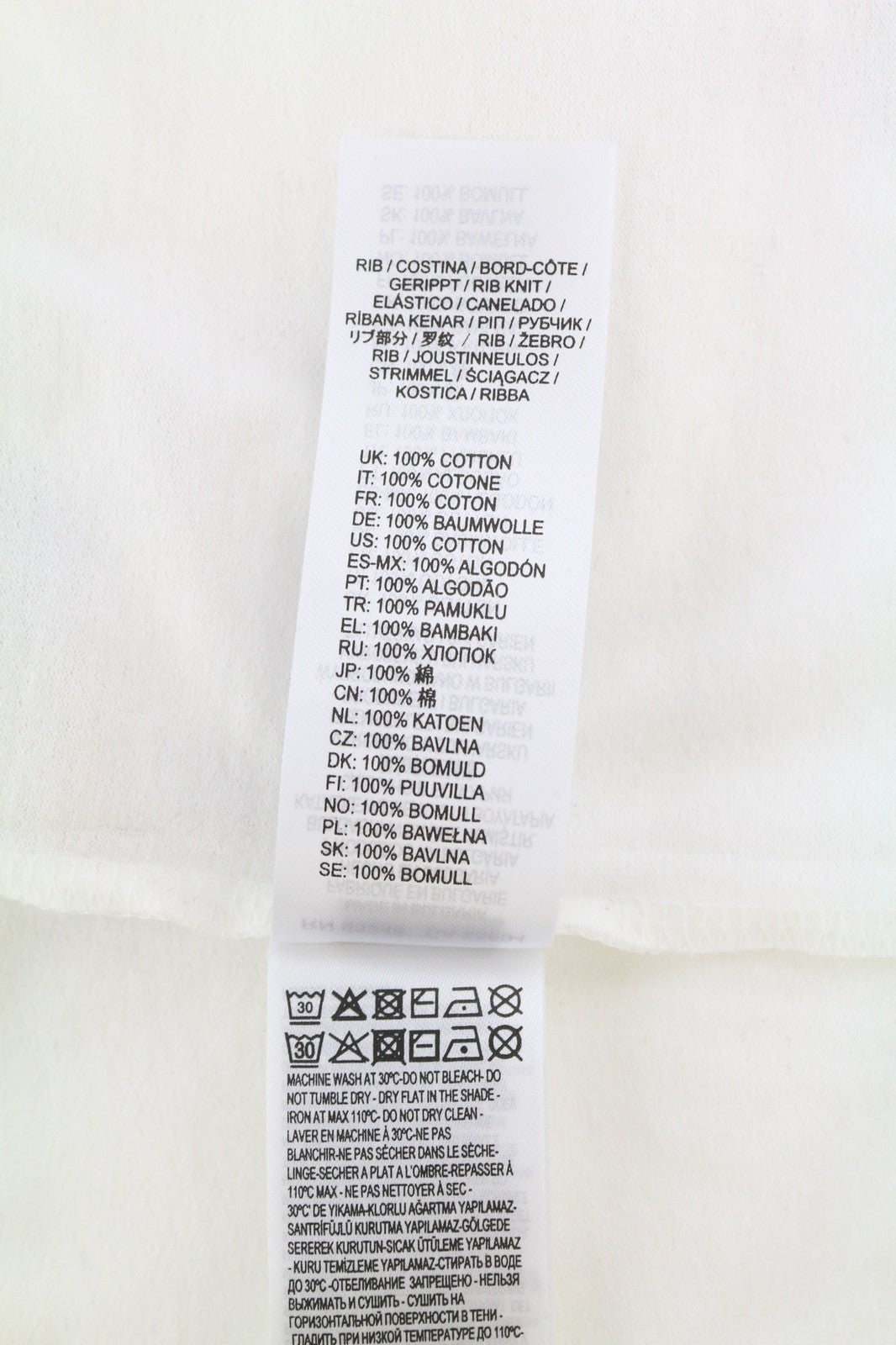 DIESEL T-Streap-Division Mens T-Shirt L Short Sleeve Crew White RRP€150