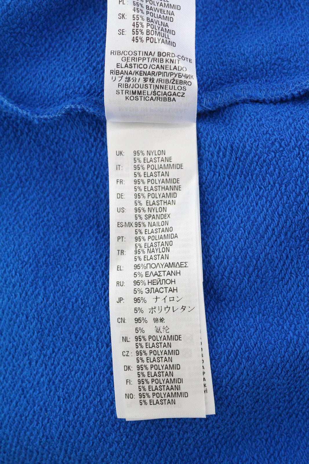 DIESEL S-Lock vyriškas džemperis, mėlynas, su užtrauktuku ir aukštomis kaklo kišenėmis, be pamušalo. 