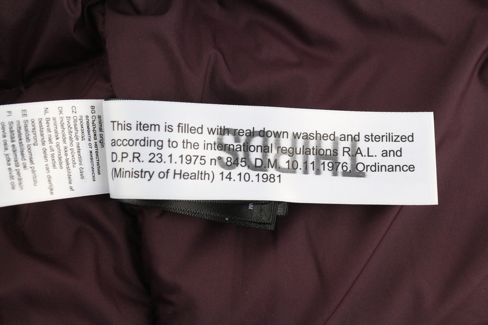 THE NORTH FACE Box Canyon moteriška striukė L 550 pūkinė, izoliuota, dygsniuota, bordo spalvos 