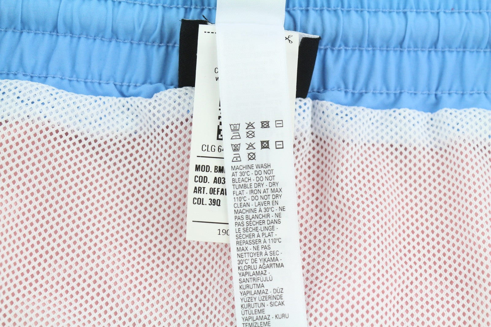 DIESEL Bmbx-Wave-B Men Swimwear 2XL Mesh Lined Drawstrings Waist Swimpool Beach