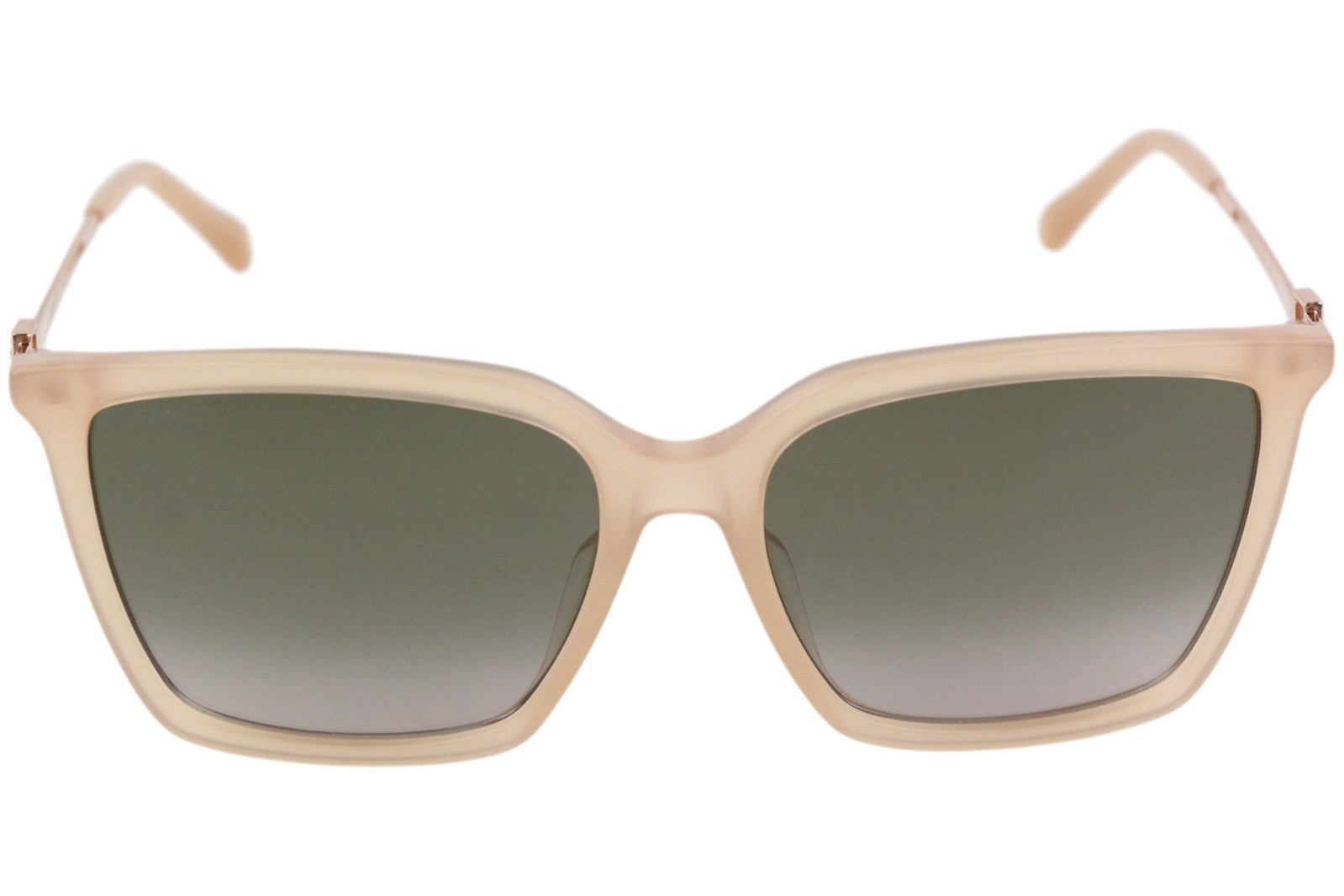 JIMMY CHOO Totta/G/S moteriški akiniai nuo saulės VIENO DYDŽIO rudi kvadratiniai akiniai nuo saulės su tonuotu rudu logotipu RRP 349 € 