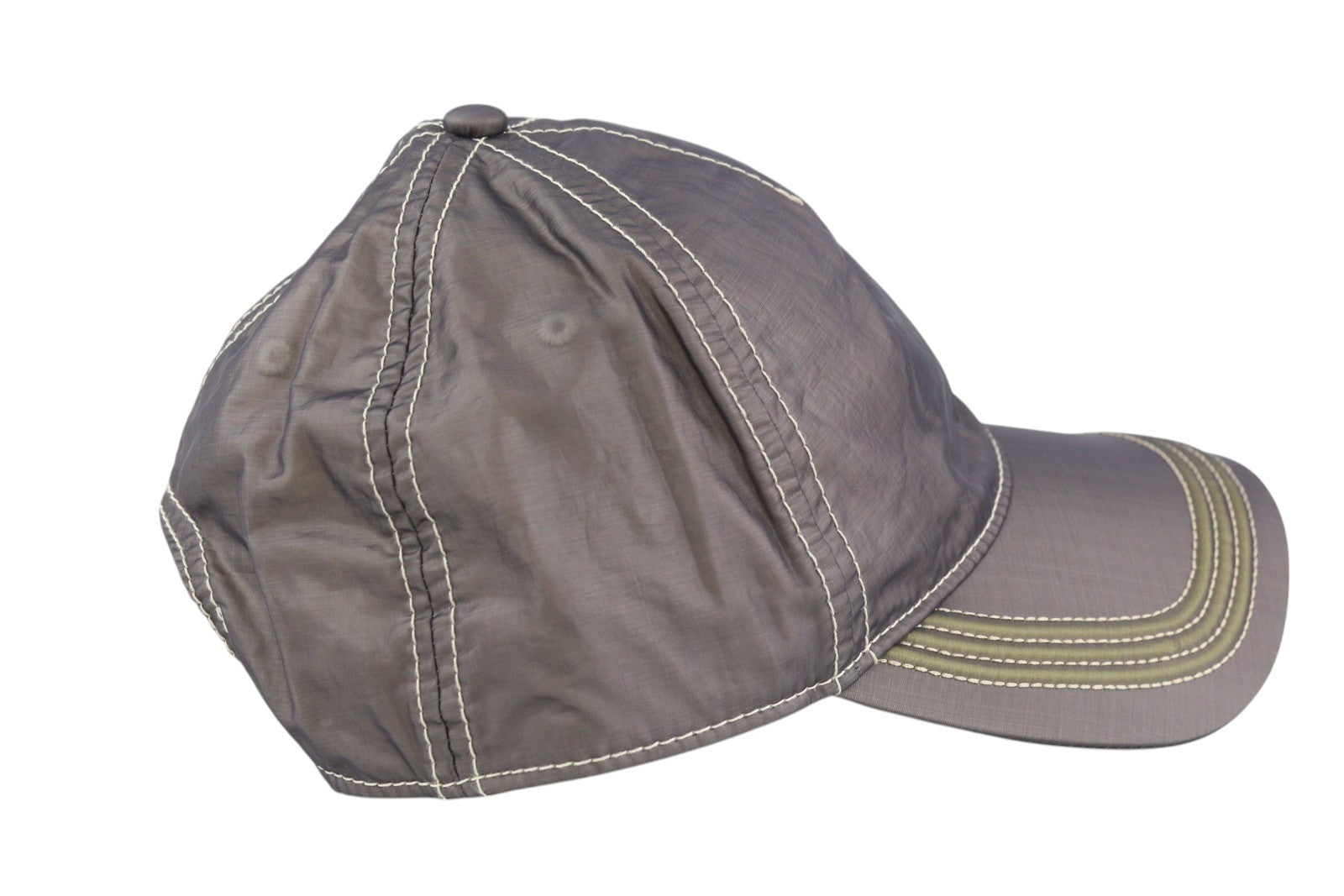 DIESEL C-Rick vyriška kepurė OS vidutinio pilkumo beisbolo stiliaus su nailono priekiu, logotipu ir pamušalu, laisvalaikio stiliaus, unisex... 