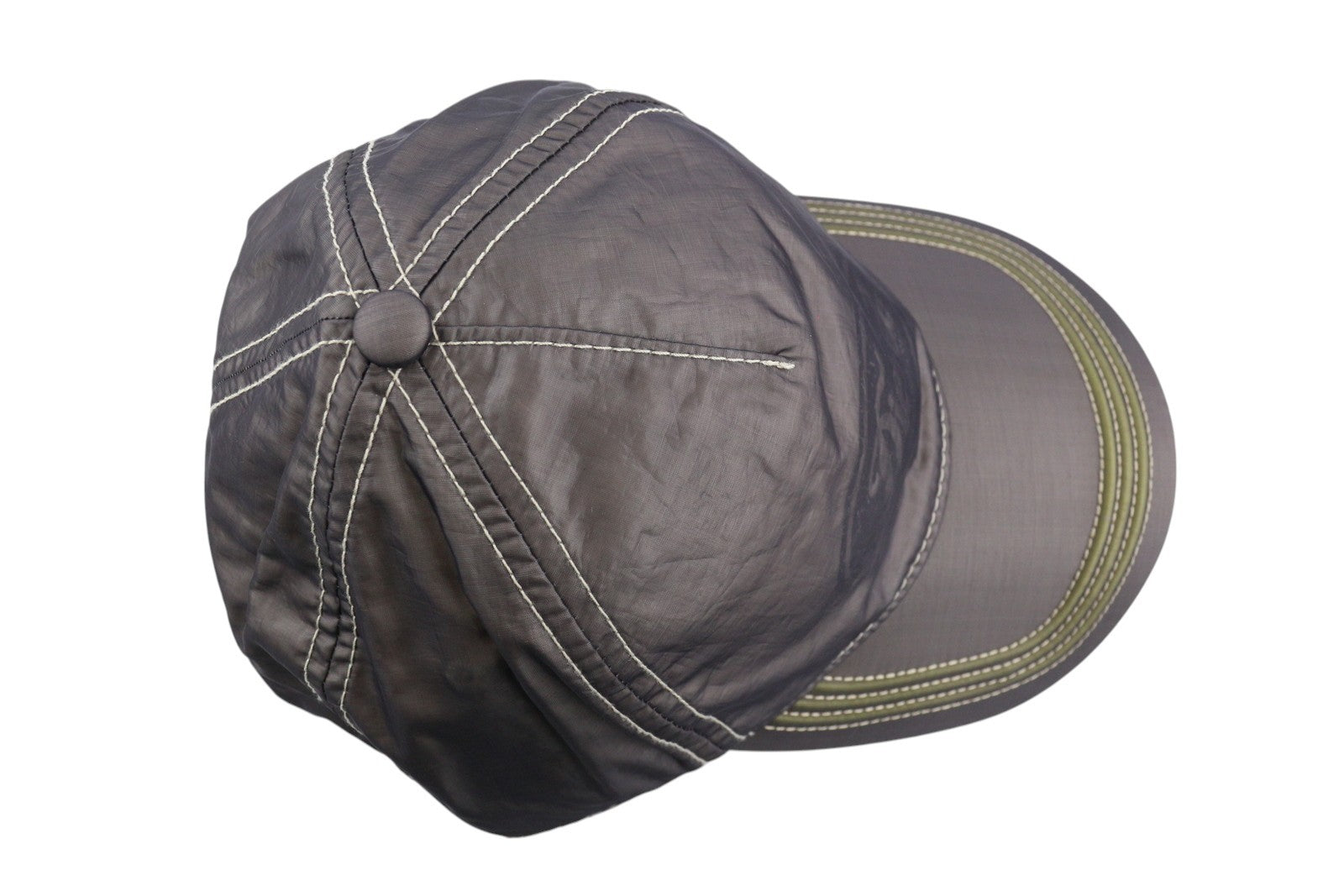 DIESEL C-Rick vyriška kepurė OS vidutinio pilkumo beisbolo stiliaus su nailono priekiu, logotipu ir pamušalu, laisvalaikio stiliaus, unisex... 