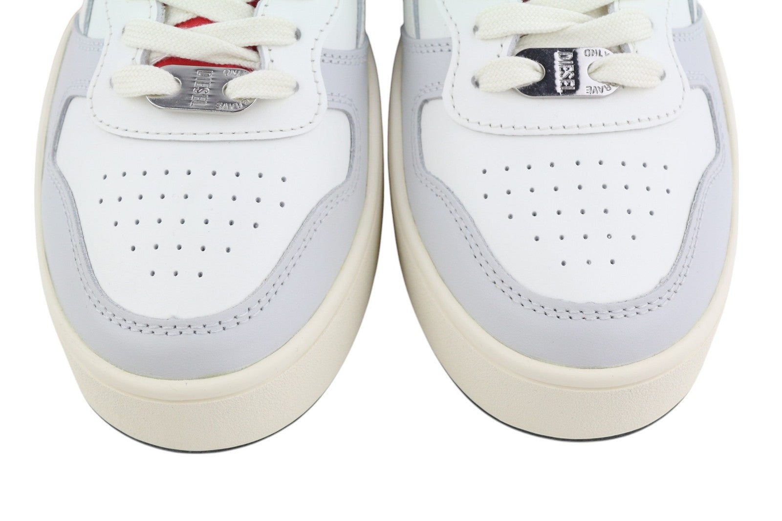 DIESEL S-Ukiyo žemakulniai vyriški sportbačiai, šviesios karvės odos, suvarstomi, EU41, RRP 195 € 