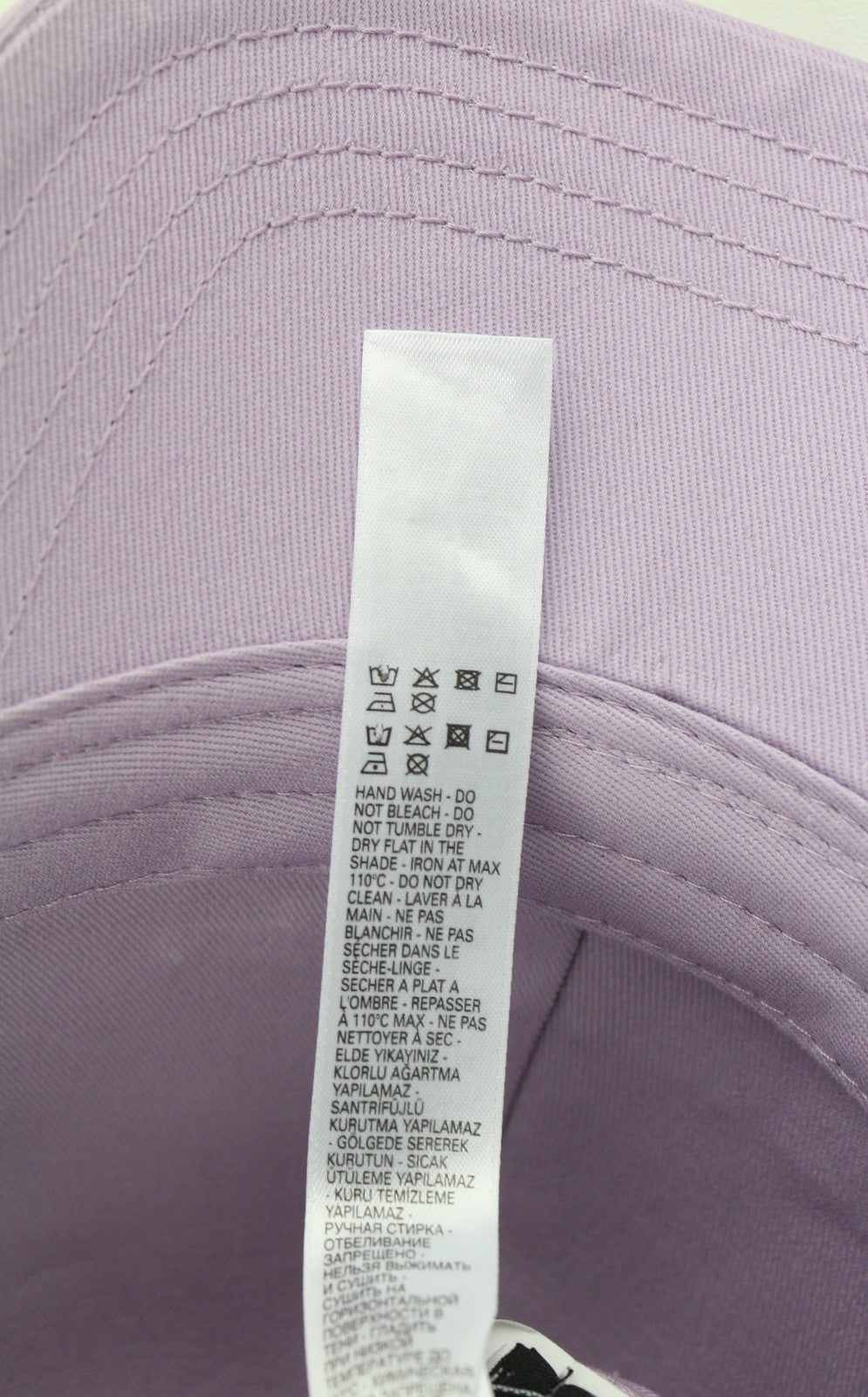 DIESEL Corry-Div vyriška kepurė OS violetinė beisbolo stiliaus su siuvinėta priekine dalimi ir laisvalaikio apranga unisex