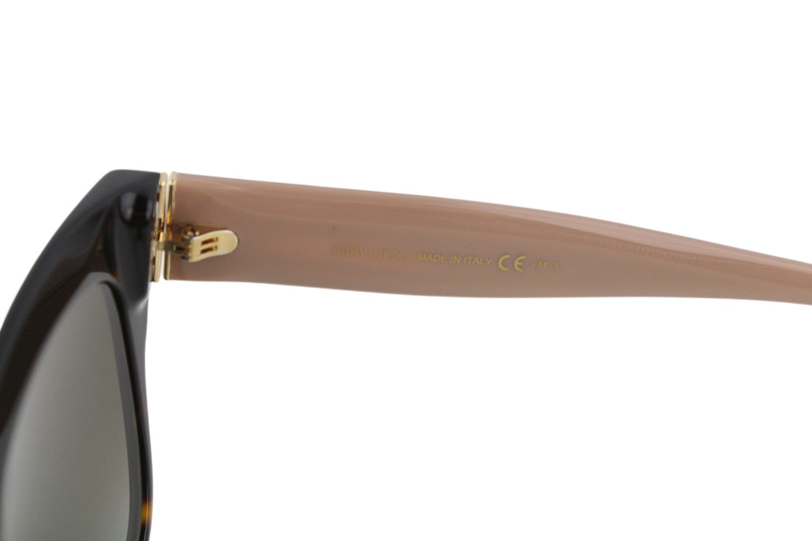 JIMMY CHOO Jan/s Onsha moteriški akiniai nuo saulės su tonuotu gyvūnų raštu ir katės akių raštu – RMK 349 € 