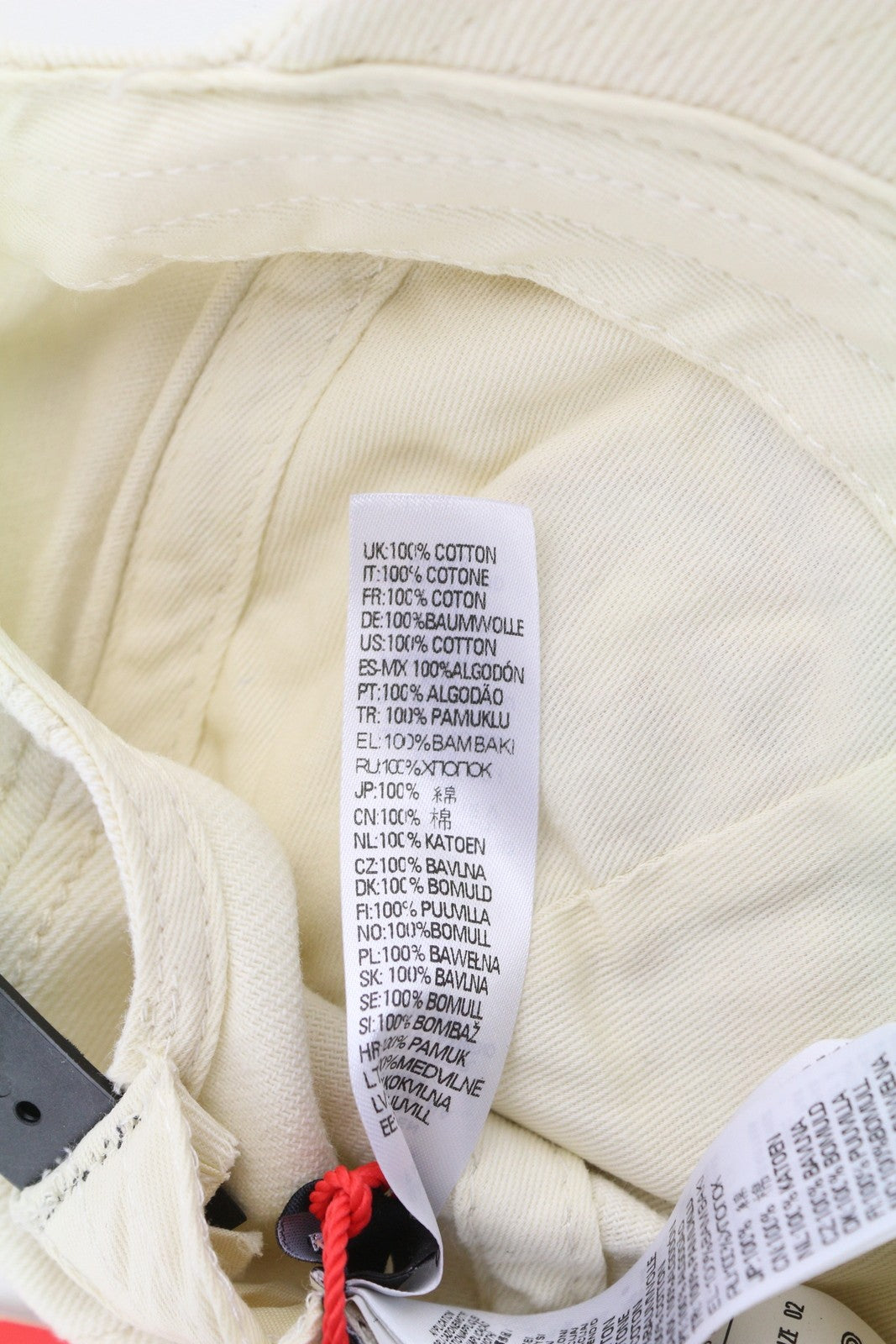 DIESEL C-Syom vyriška kepurė OS balta beisbolo stiliaus su siuvinėtu logotipu, medvilninė laisvalaikio stiliaus unisex 