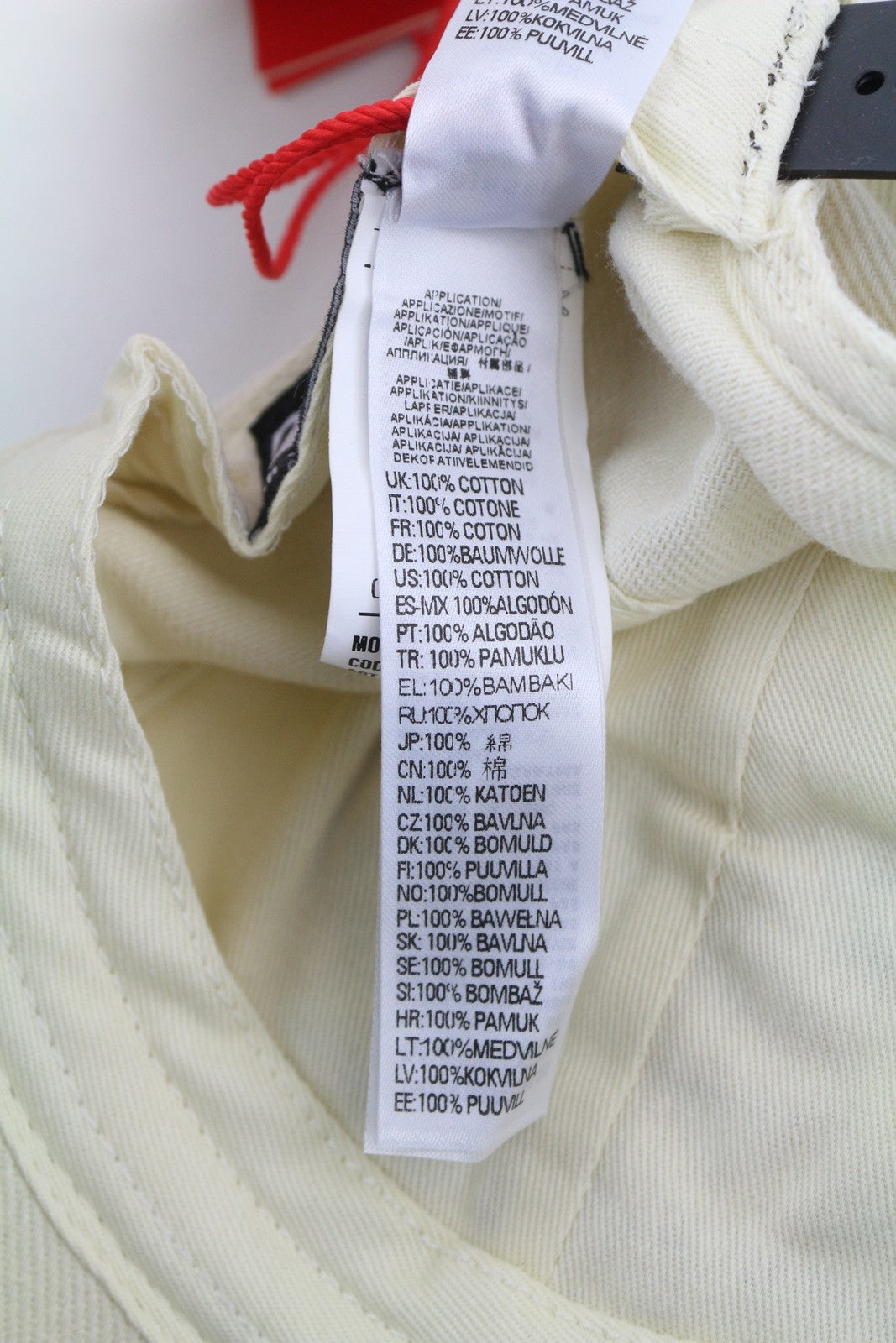 DIESEL C-Syom vyriška kepurė OS balta beisbolo stiliaus su siuvinėtu logotipu, medvilninė laisvalaikio stiliaus unisex 