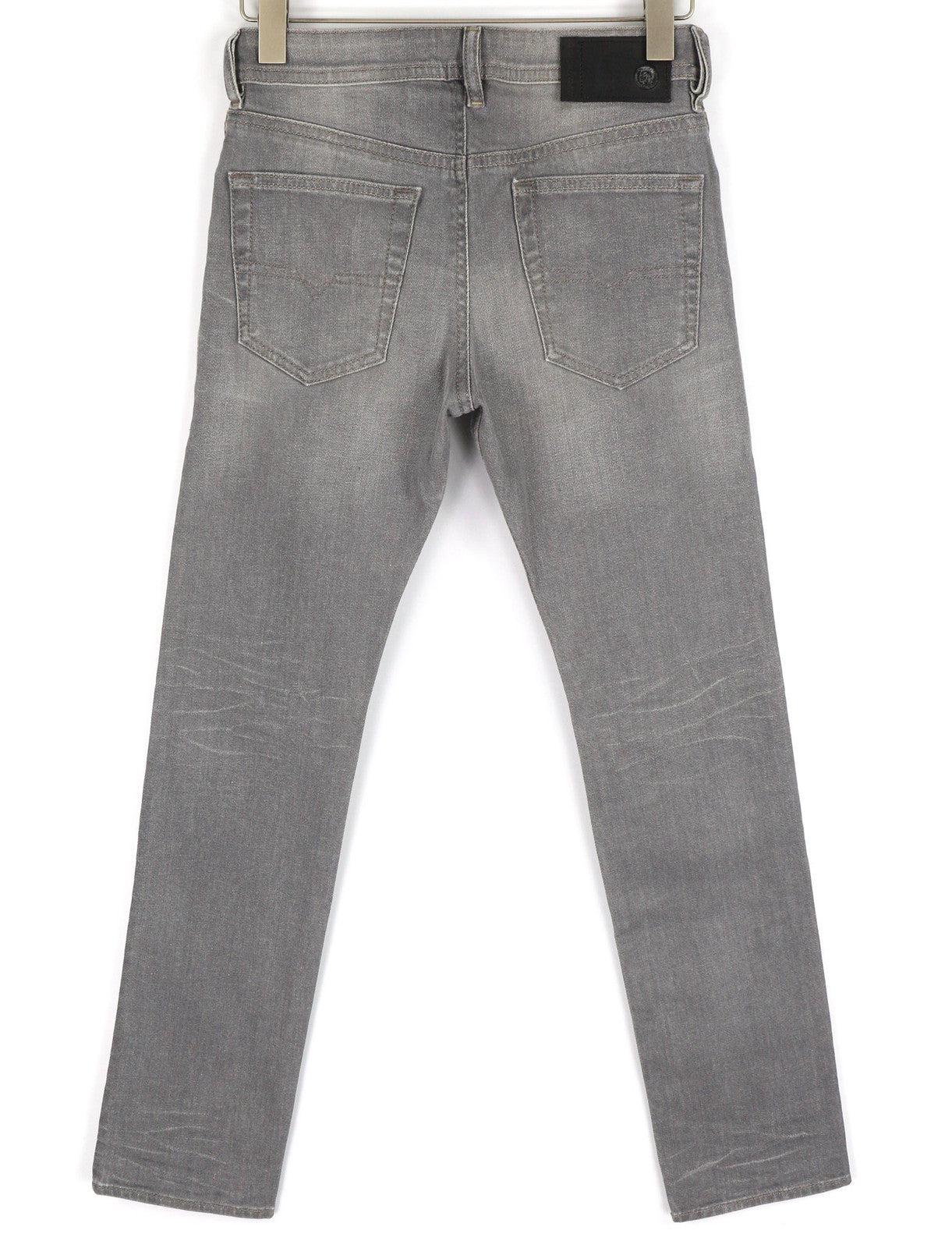 DIESEL Buster 0853T vyriški džinsai W27/L30 Regular Slim Tapered Stretch Washed Grey 
