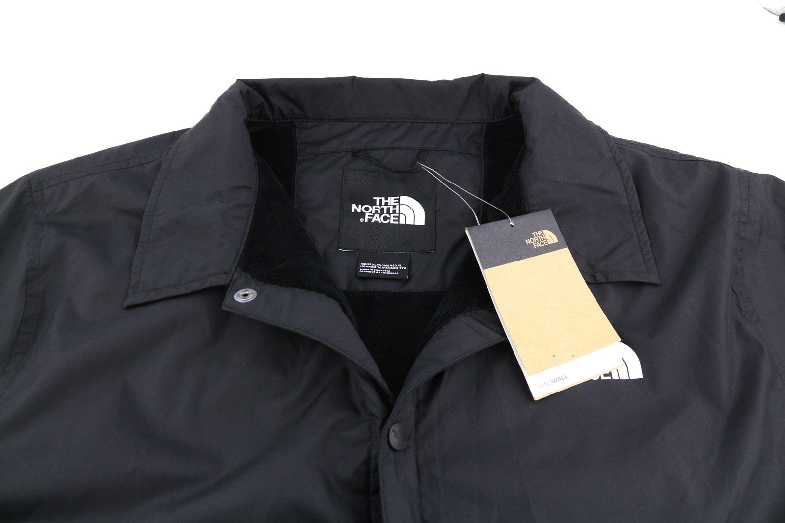 „THE NORTH FACE Telegraphic Coaches“ vyriška striukė XL dydžio, su vilnos pamušalu ir vėjui atspariu pamušalu. 