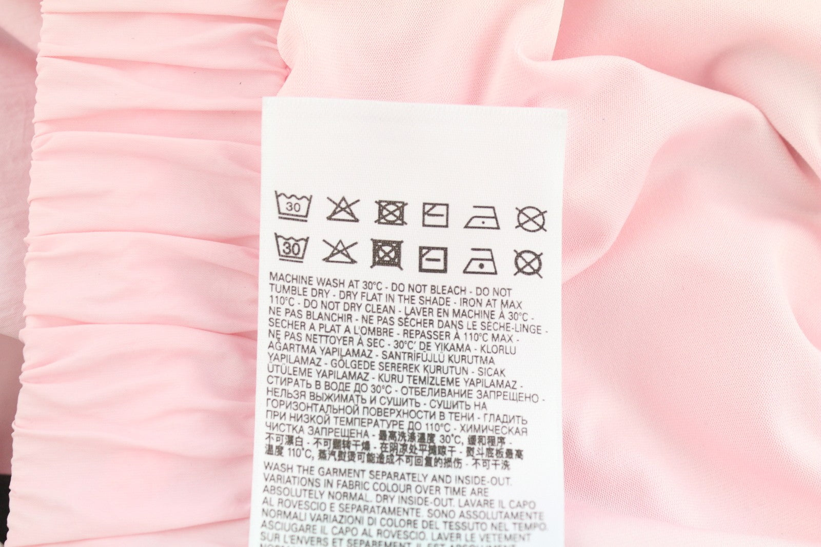 DIESEL Awwb-Eicy-Wt 12 Women Shorts L Pink Elastic Waist Lined Logo RRP€90 Black