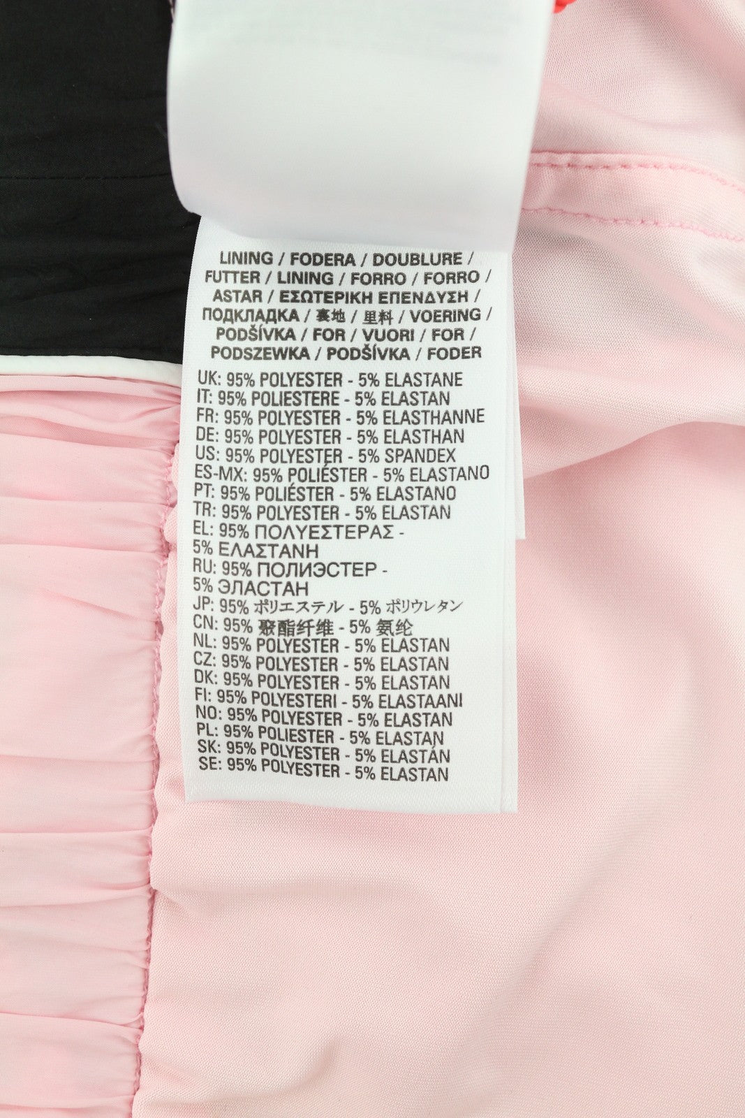 DIESEL Awwb-Eicy-Wt 12 Women Shorts L Pink Elastic Waist Lined Logo RRP€90 Black