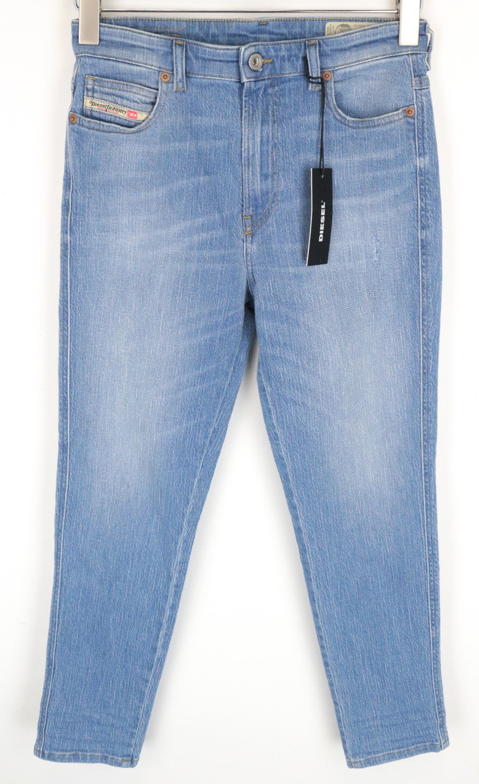 DIESEL Babhila-High 081AF moteriški džinsai W26/L32 Slim Skinny Denim tamprūs mėlyni 