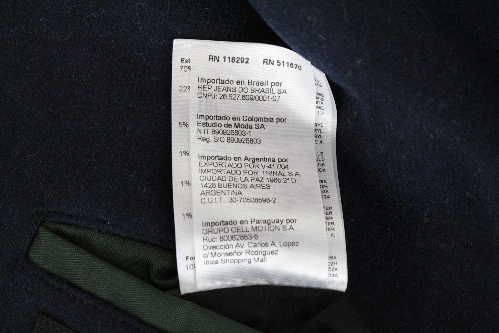 REPLAY vyriškas paltas 48 mėlynas vilnos mišinio dvieilis su smailia apykakle, rekomenduojama mažmeninė kaina – 499 € 