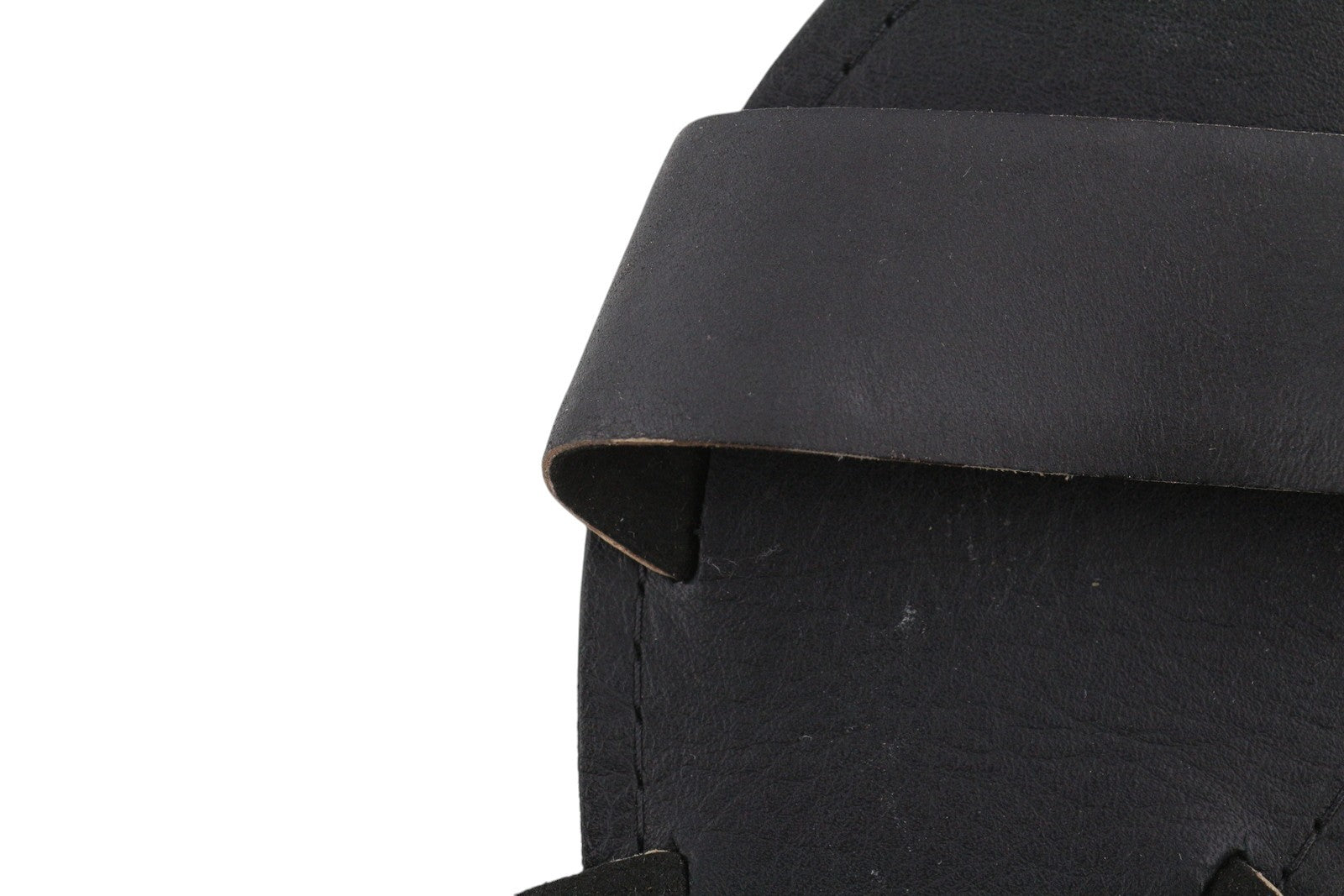 TIMBERLAND A1JFA Women Sandals EU39 EU39.5 Black Leather Open Toe Buckle Closure