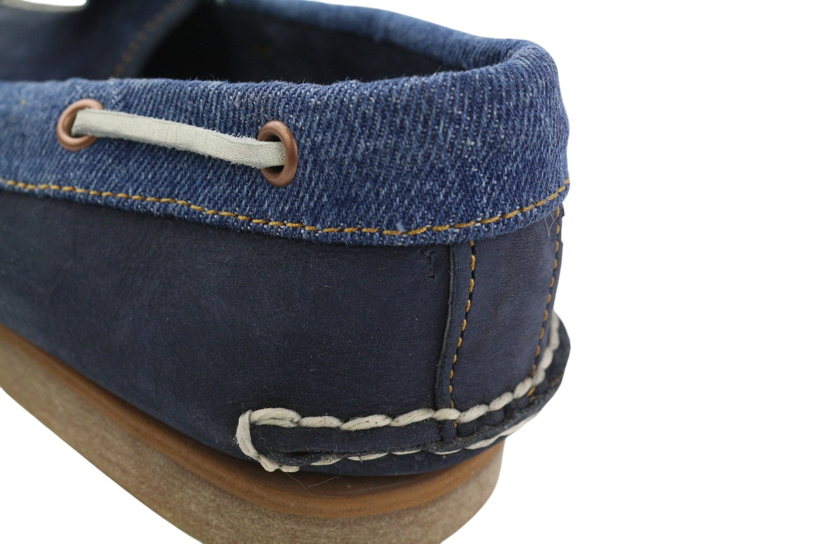 TIMBERLAND A1H5P vyriški batai su mėlyna odine džinsine apyranke, suvarstomi pirštais, 43,5 cm 