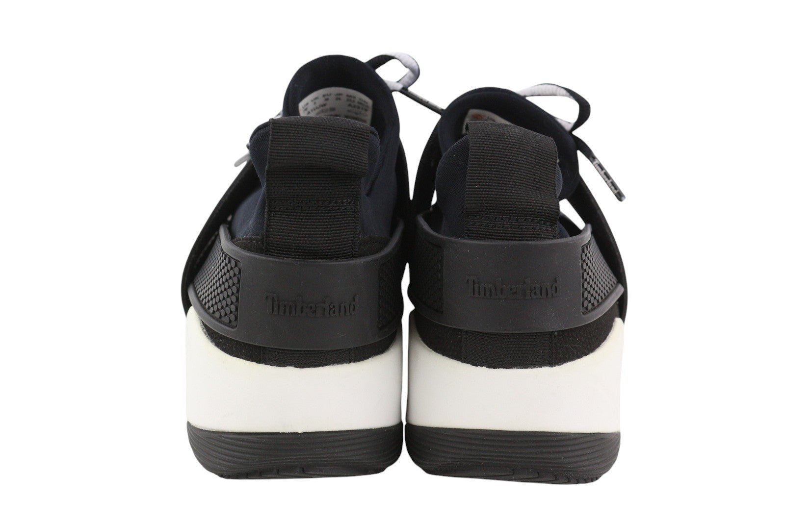 TIMBERLAND A1UJW moteriški sportbačiai EU38 EU38.5 juodi migdolų nosys, žemakulniai su raišteliais. 