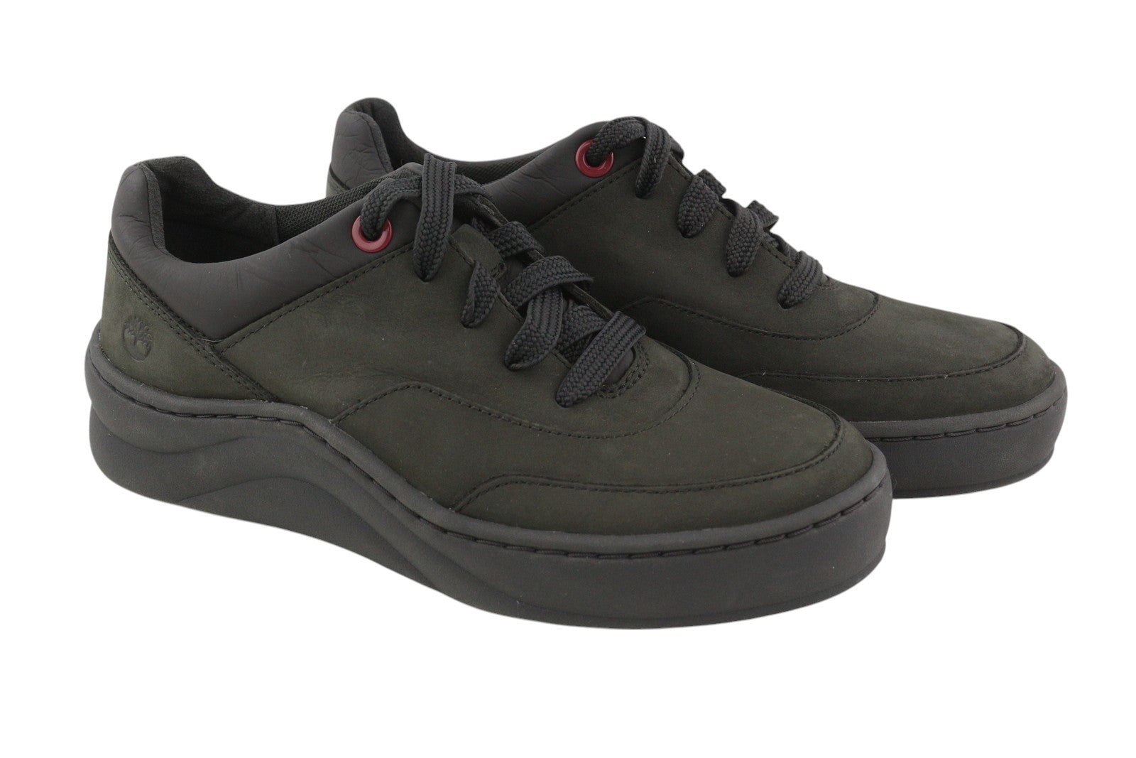 TIMBERLAND A25WA moteriški bateliai EU38 EU38.5 juodi odiniai žemapadžiai su nėriniuota migdolų nosele. 