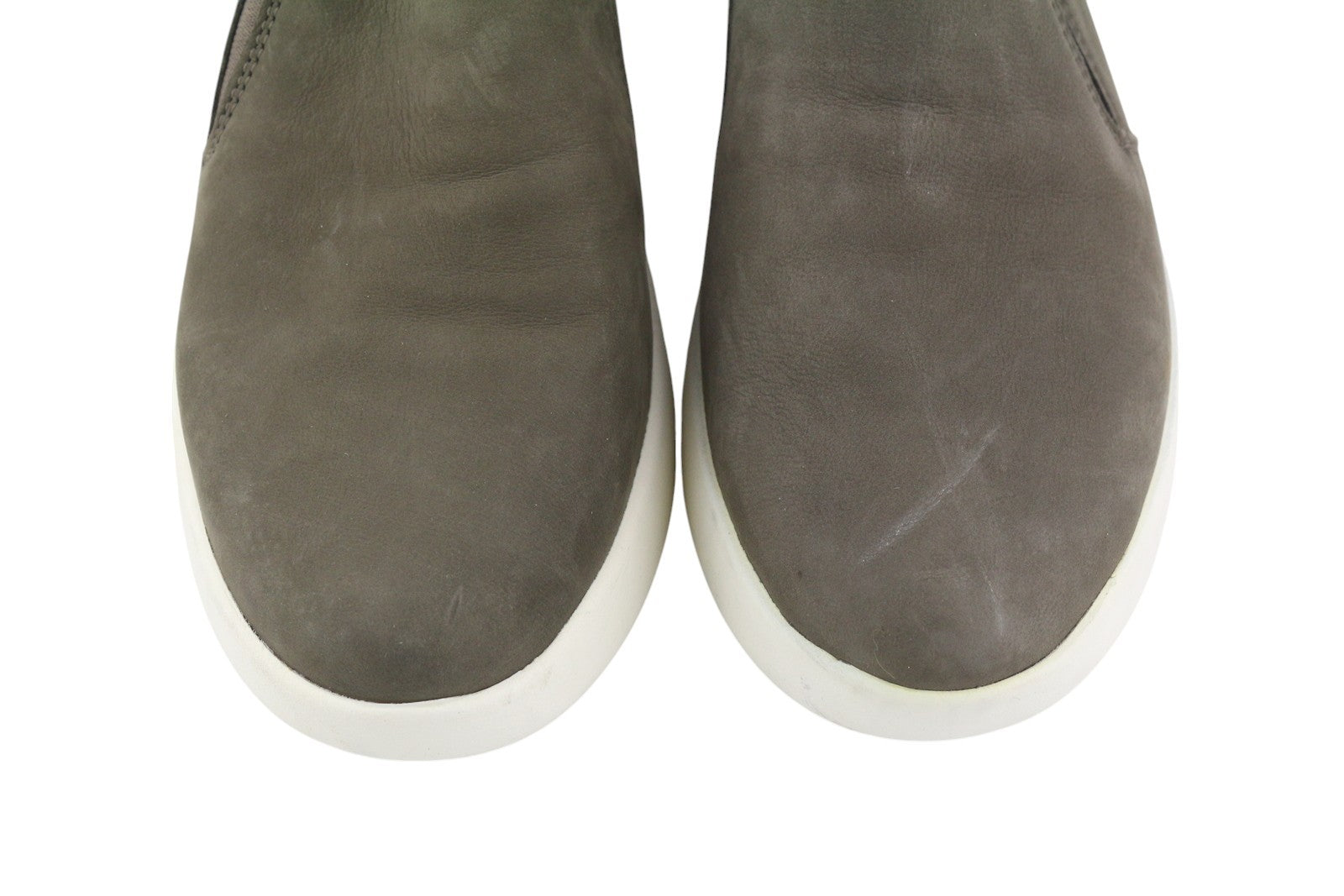 TIMBERLAND A1M9T moteriški batai, pilki, odiniai, migdolų noselės, laisvalaikio batai. 