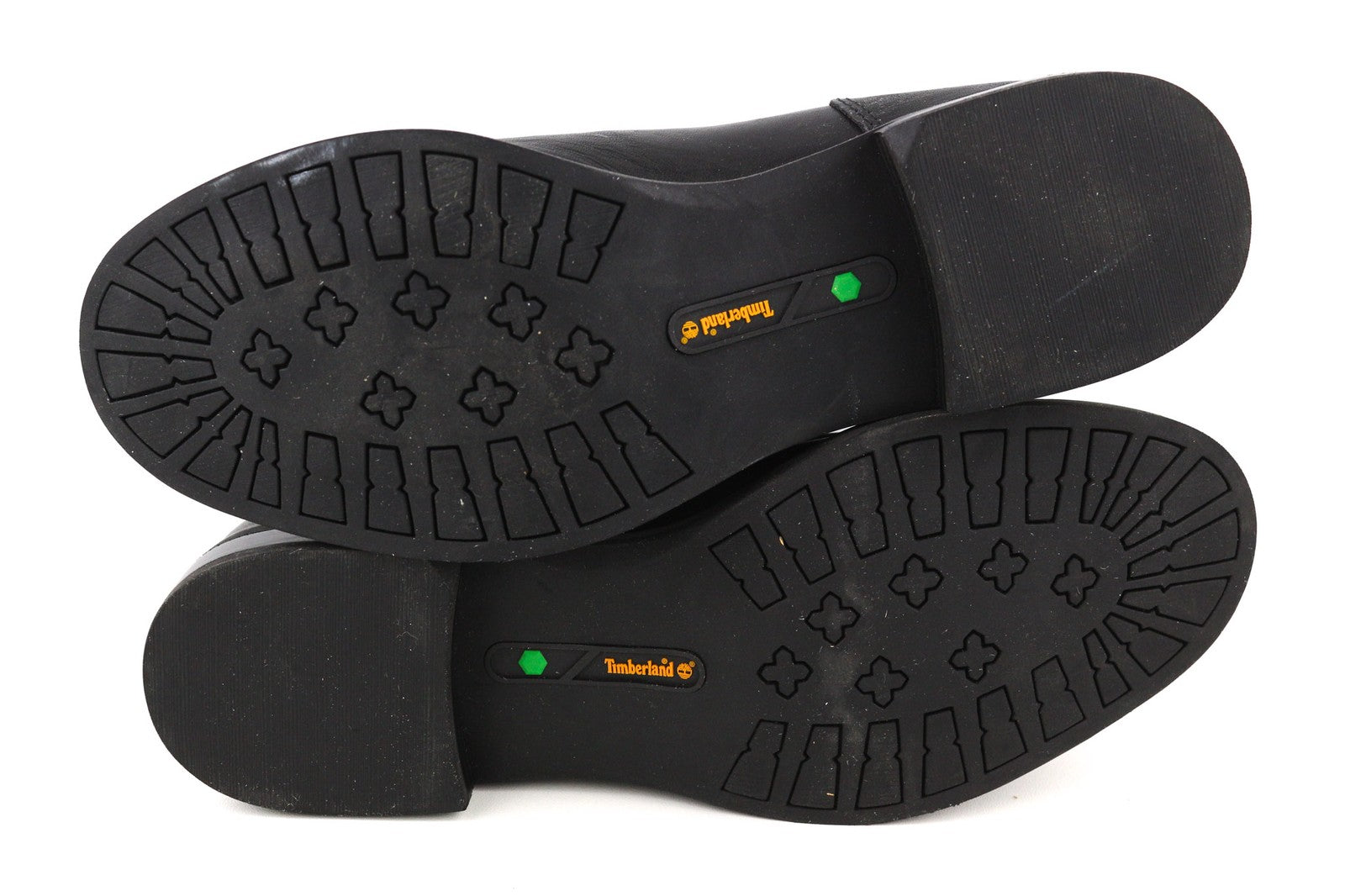 TIMBERLAND A1KHL Womens Boots EU38 UK5 Black Leather Pull On Almond Toe Chelsea