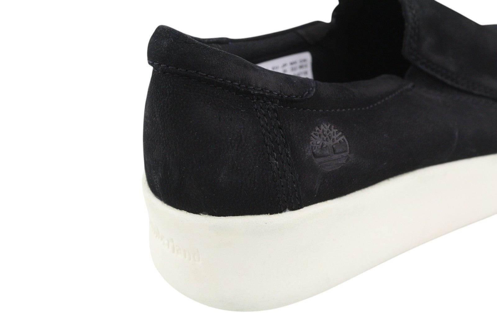 TIMBERLAND A1M97 moteriški bateliai EU38 EU38.5 juodi odiniai laisvalaikio bateliai su užtrauktuku, migdolų nosimi. 